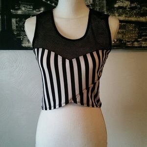 Mesh Crop Top